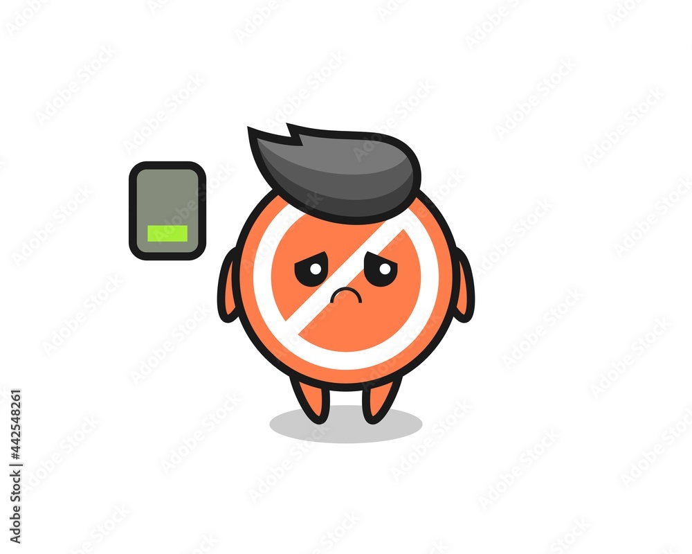 stop sign mascot character doing a tired gesture stop sign mascot character doing a tired gesture