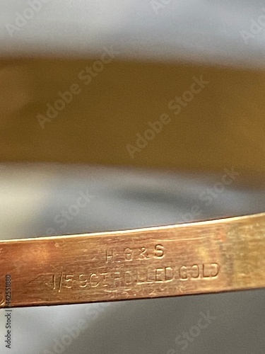 rolled gold hallmark  20% rolled gold is thickest gold plate also called gold filled 