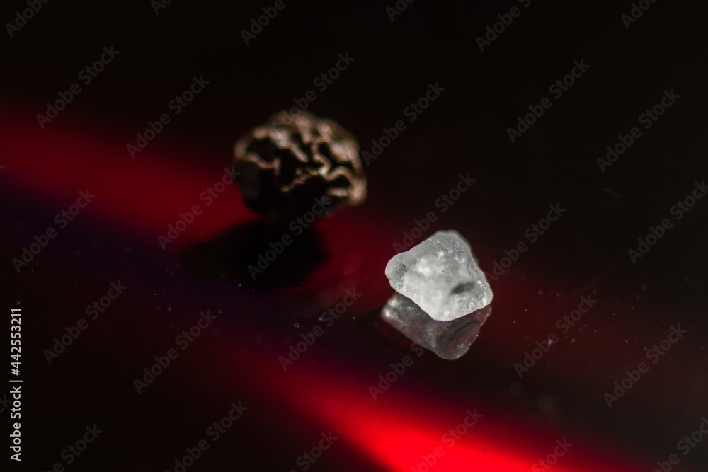 Salt and pepper macro Salt and pepper macro