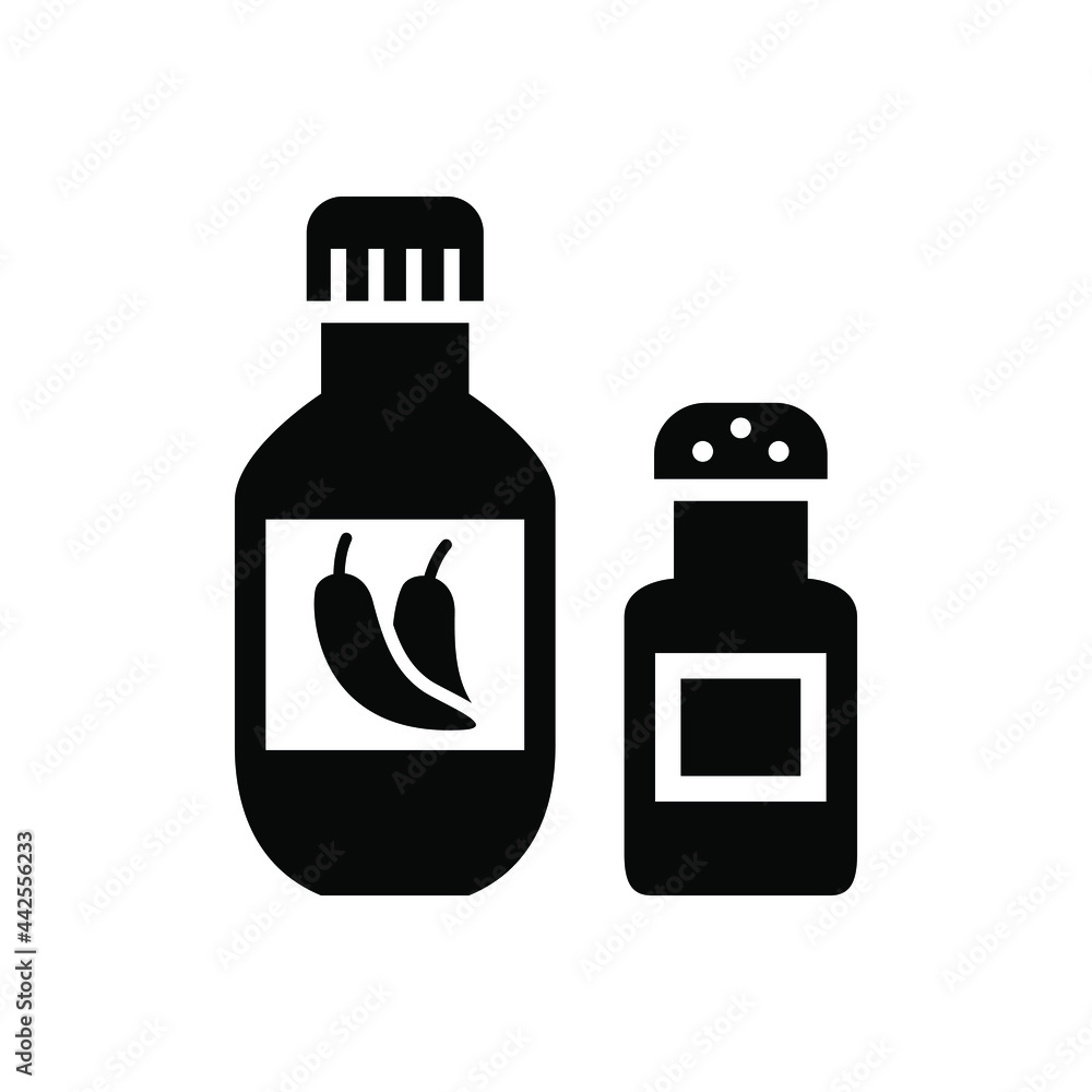 Seasoning bottle icon Seasoning bottle icon