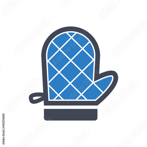 Oven glove icon