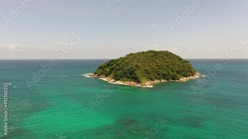 aerial panorama view beautiful cloud in blue sky above the ocean at Promthep cape
Promthep cape is the most popular and famous viewpoint in Phuket island.
the most tourist always come to see sunset. 
 photo