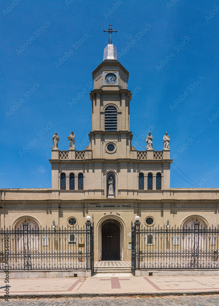 Parroquia San Antonio de Padua (Saint Anthony of Padua Parish) in San Antonio de Areco, Buenos Aires Province, Argentina