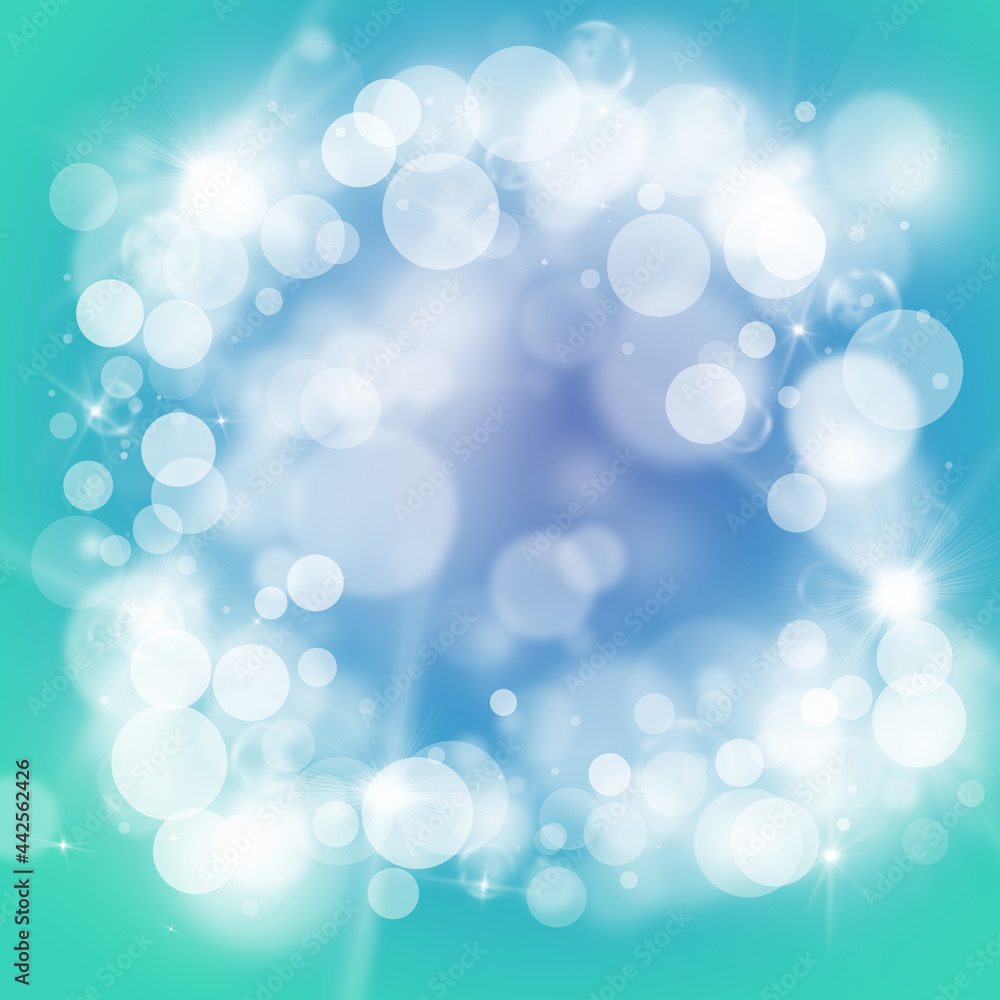 Green sparkle rays glitter lights with bokeh elegant abstract background. Dust sparks background. Green sparkle rays glitter lights with bokeh elegant abstract background. Dust sparks background.