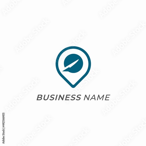 Free Download logo creative knive and chat inside navigation - GFXLoad