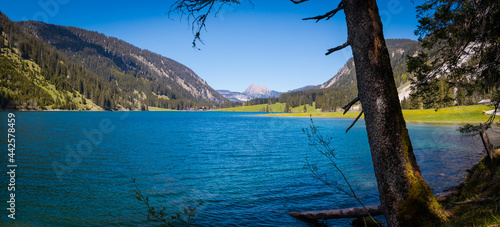 Hiking at Vilsalp lake , Tirol, Austria © Michael