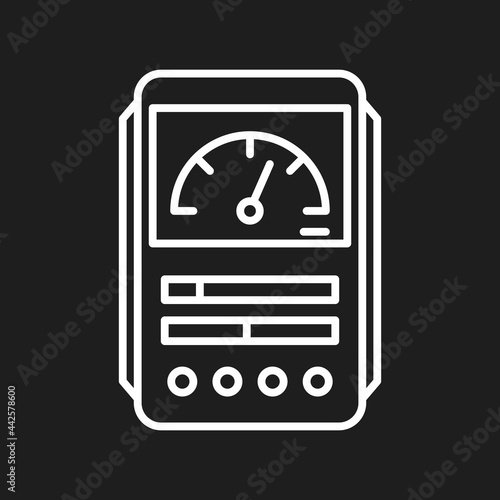 Voltmeter tool icon