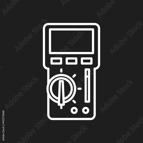 Voltmeter tool icon