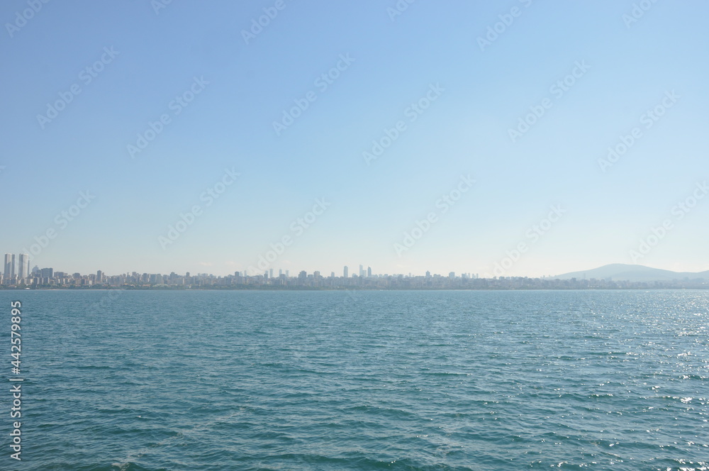 Fototapeta premium view from the sea