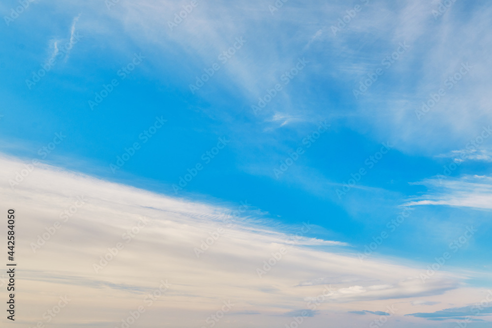 sky background during sunrise with clear clouds sky background during sunrise with clear clouds