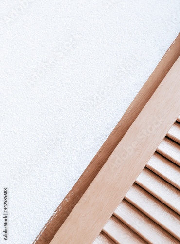 Stylish wallpaper wood texture. Details and minimal concept