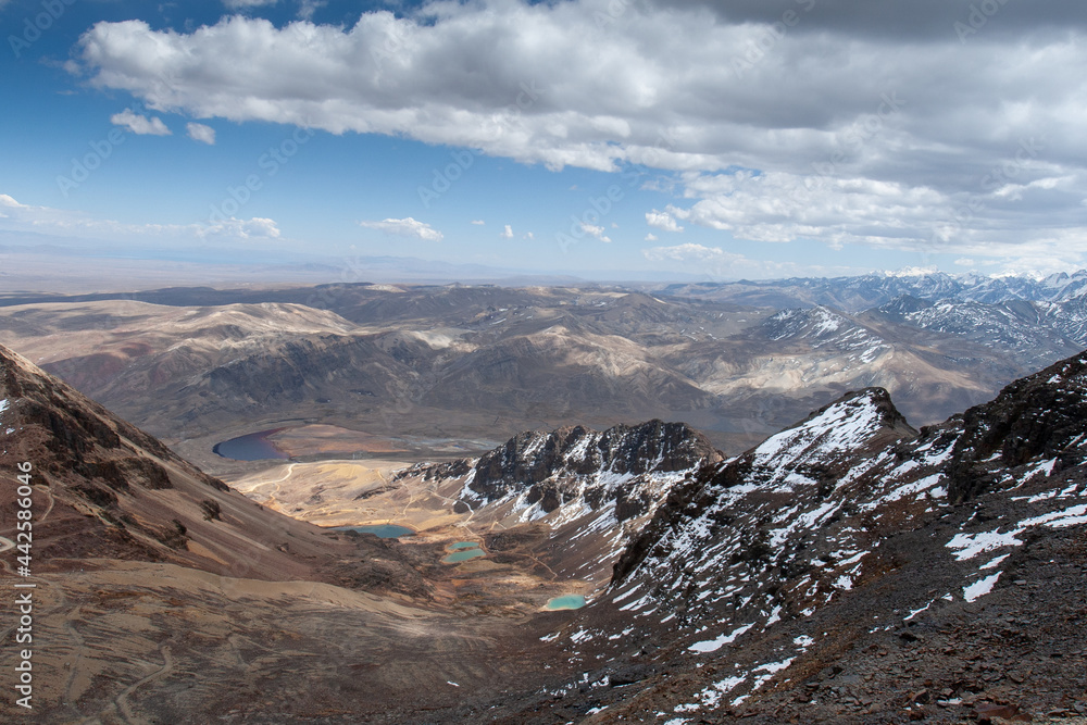 Chacaltaya mount La Paz Bolivia