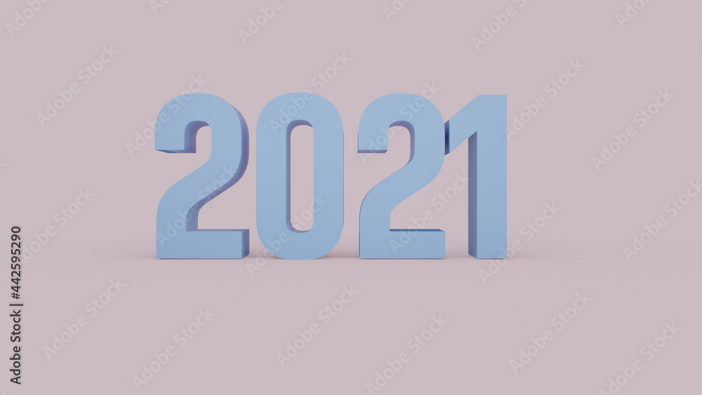 2021 blue bold letters onpink 3d-illustration
2021 blue bold letters onpink 3d-illustration