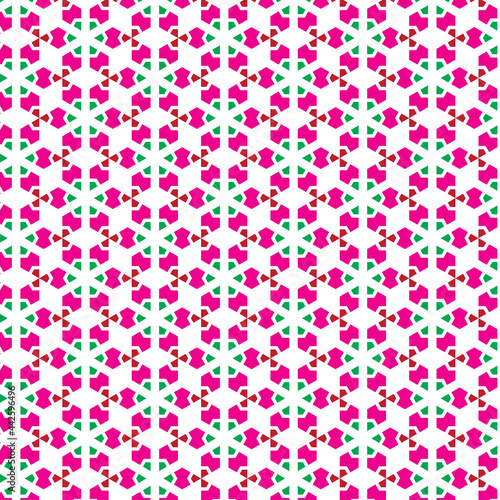 Beautiful abstract seamless colorful pattern. Use for greeting card, Cloth, Decoration invitation to a wedding, Birthday, Party and other Holidays. Arab, Indian ornament. Vector illustration. EPS 10