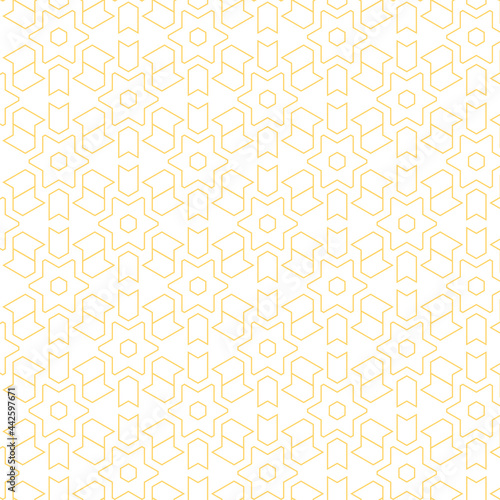 Beautiful abstract seamless colorful pattern. Use for greeting card, Cloth, Decoration invitation to a wedding, Birthday, Party and other Holidays. Arab, Indian ornament. Vector illustration. EPS 10