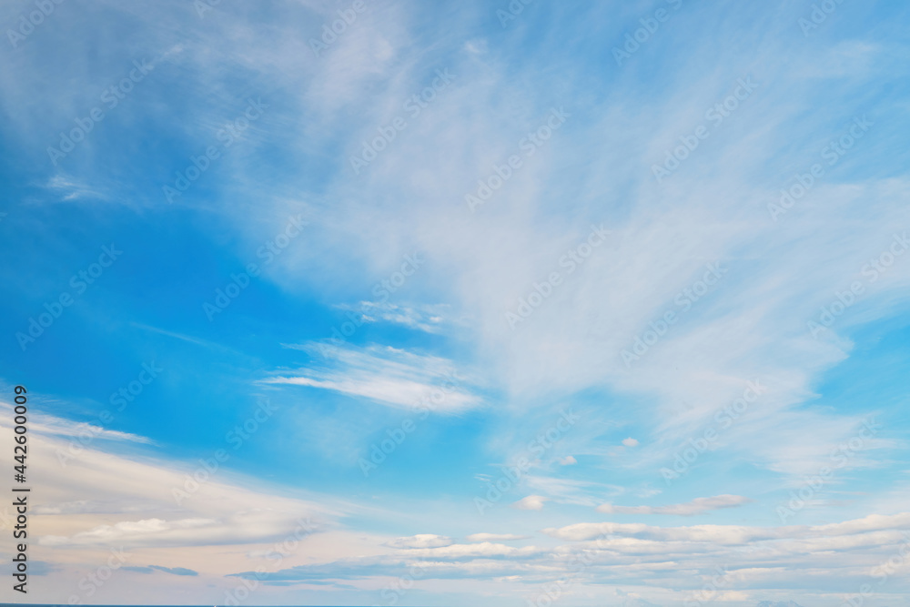 sky background during sunrise with clear clouds sky background during sunrise with clear clouds