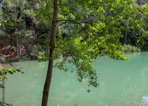 Rudawy Janowickie turkusowe jezioro