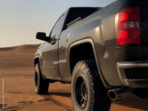 Photography off road vehicle