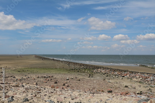 Beach in Cuxhaven, Germany