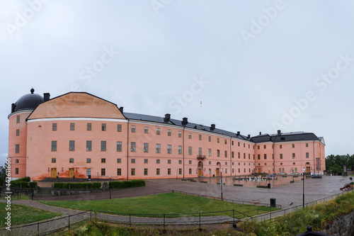 panorama view of the Uppsala castle in Sweden