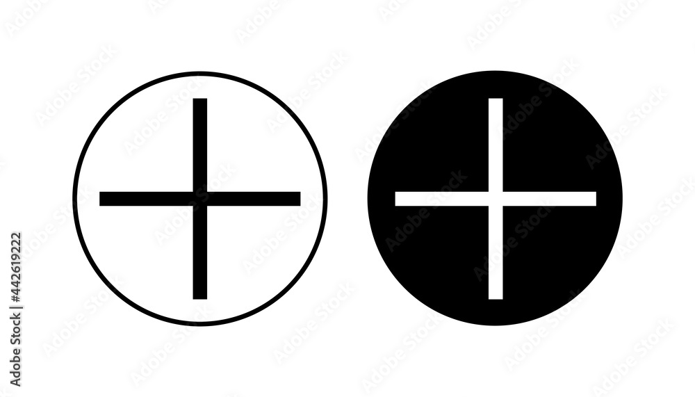 Plus Icon set. Add plus icon Plus Icon set. Add plus icon