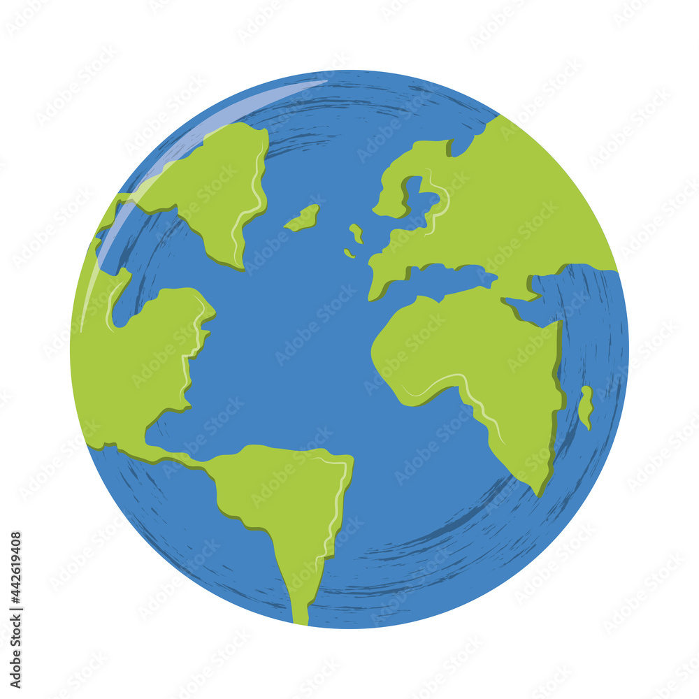 world planet map