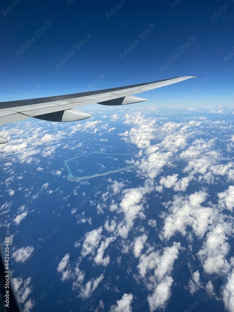 view from airplane window view from airplane window