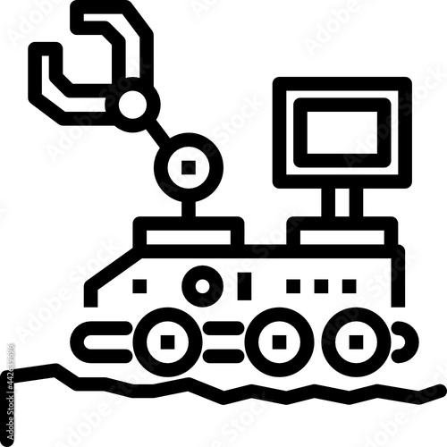 rover outline icon
