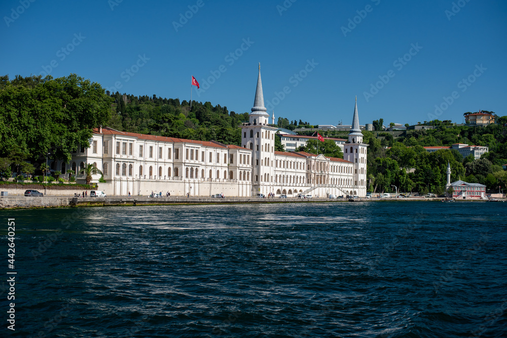 İstanbul - Turkey - 07.22.2021: Istanbul Kuleli Military High School
