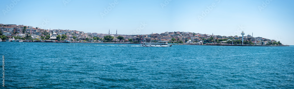 Istanbul - Turkey - 07.22.2021: Istanbul Üsküdar