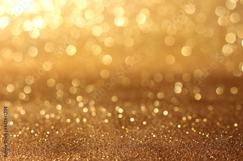 golden giltter texture christmas abstract background