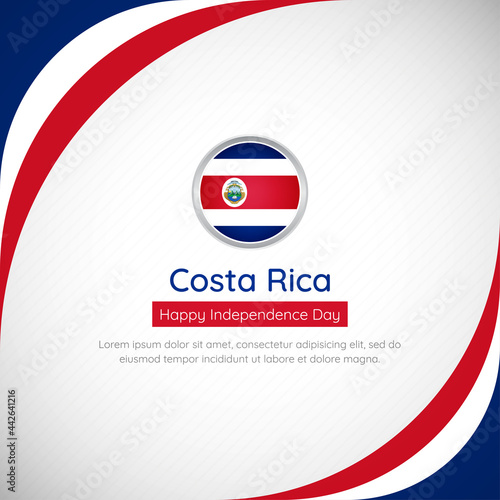 Abstract Costa Rica country flag background with creative happy independence day of Costa Rica vector illustration Free Download Abstract Costa Rica country flag background with creative happy independence day of Costa Rica vector illustration - GFXLoad