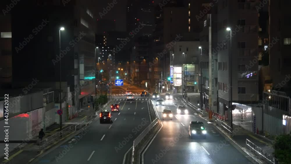 東京 白金高輪 夜景(2021年) 東京 白金高輪 夜景(2021年)