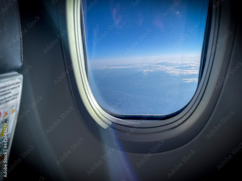 view from airplane window view from airplane window