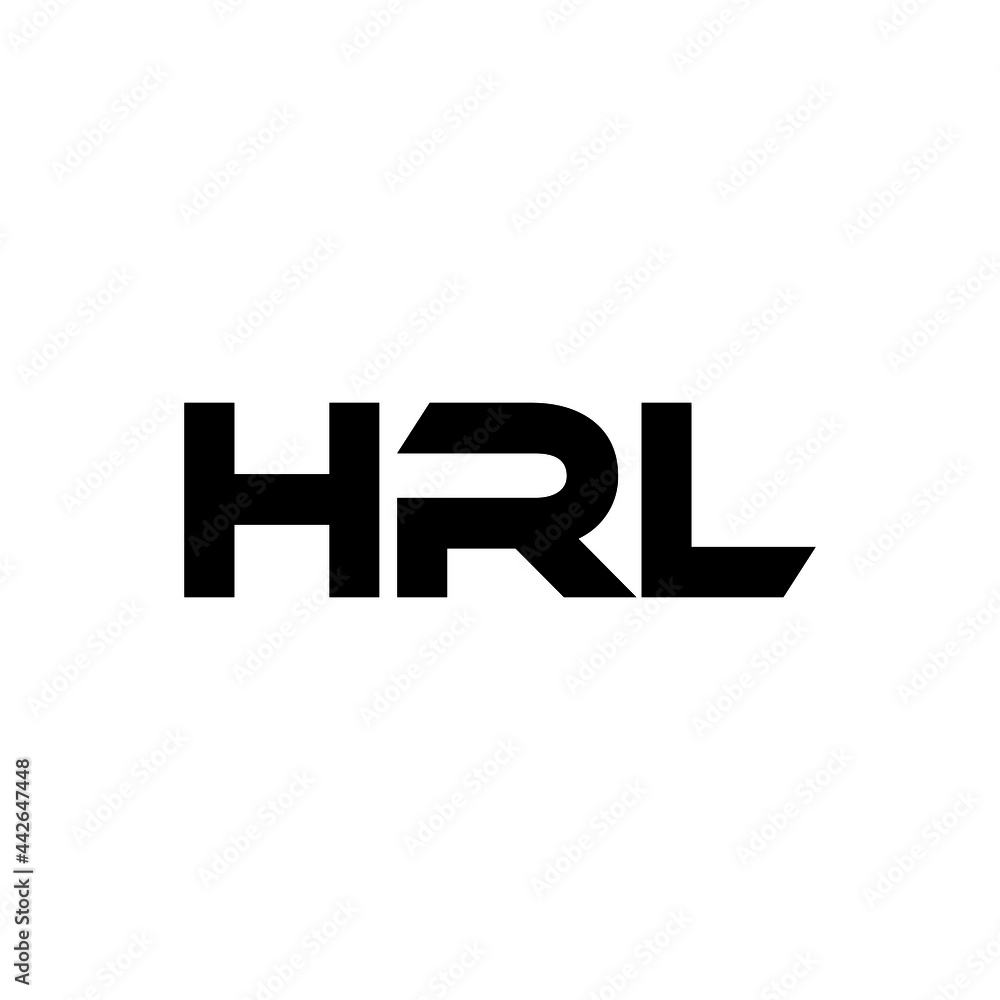 HRL letter logo design with white background in illustrator, vector logo modern alphabet font overlap style. calligraphy designs for logo, Poster, Invitation, etc. HRL letter logo design with white background in illustrator, vector logo modern alphabet font overlap style. calligraphy designs for logo, Poster, Invitation, etc.