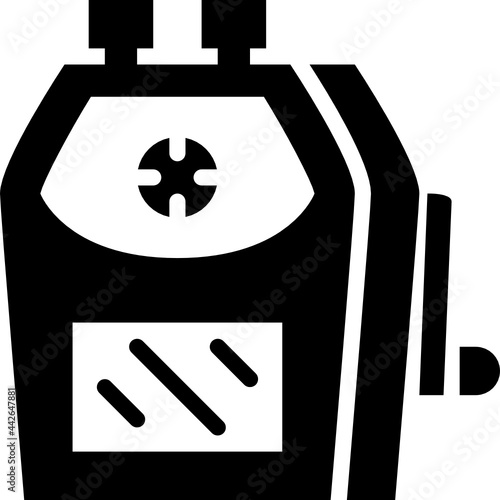 pencil sharpener glyph icon