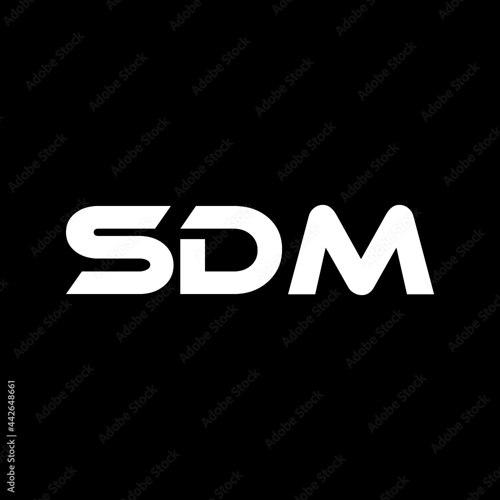 SDM letter logo design with black background in illustrator, vector logo modern alphabet font overlap style. calligraphy designs for logo, Poster, Invitation, etc. SDM letter logo design with black background in illustrator, vector logo modern alphabet font overlap style. calligraphy designs for logo, Poster, Invitation, etc.