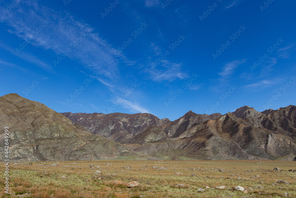 beautiful clouds in the blue mountain sky beautiful clouds in the blue mountain sky
