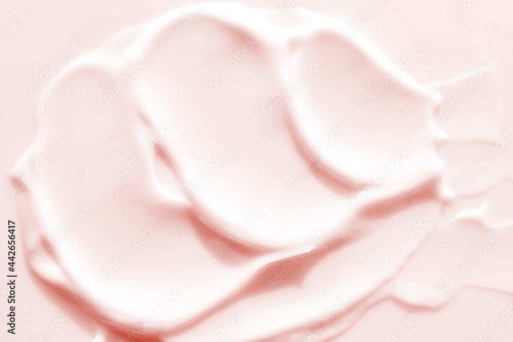 Texture of cosmetic cream Texture of cosmetic cream