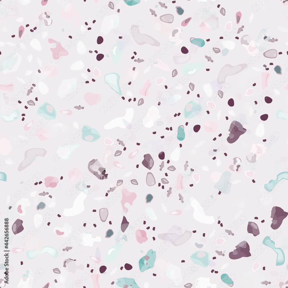 Terrazzo Texture Vector. Flooring Seamless Pattern Terrazzo Texture Vector. Flooring Seamless Pattern