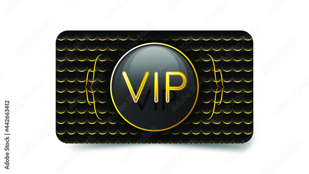 Abstract Dark Gold Vip Card Template Vector Design Style Premium Luxury Template Abstract Dark Gold Vip Card Template Vector Design Style Premium Luxury Template