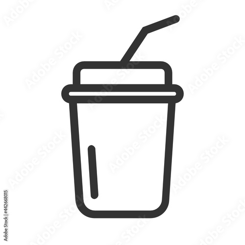 Coffee cup , Coffee Shop outline icon.