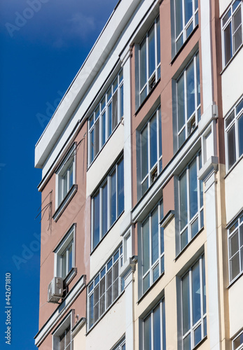 Windows in a multi-storey building
