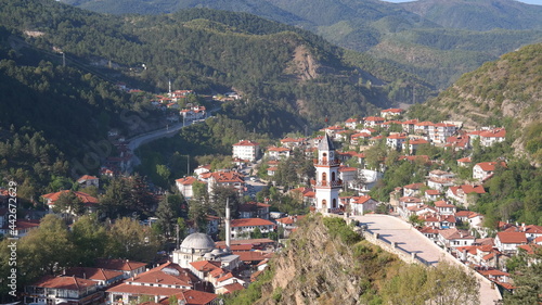 Turkish folk village landscapes and landmarks