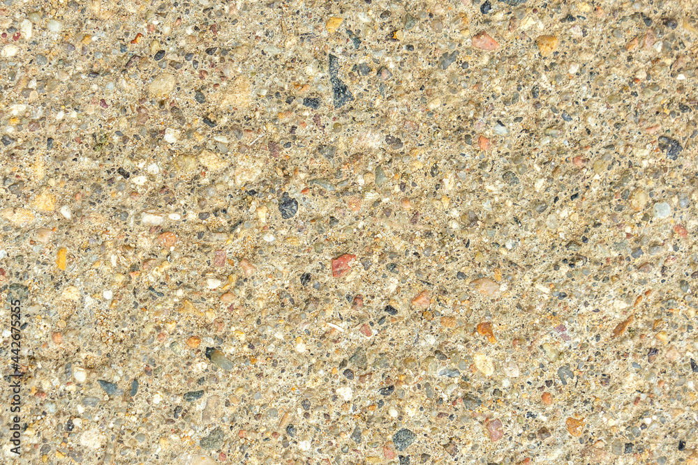 texture concrete wall with granite chips close-up texture concrete wall with granite chips close-up