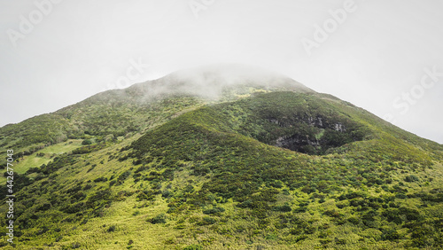 Foto The landscape of Faial Island in the Azores