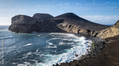 The landscape of Faial Island in the Azores © Jakub
