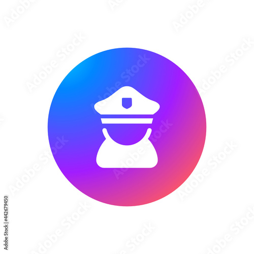 Captain - Sticker
