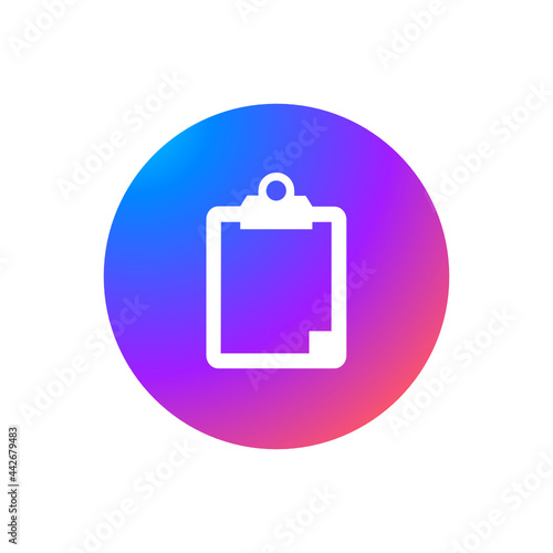 Clip Board - Sticker