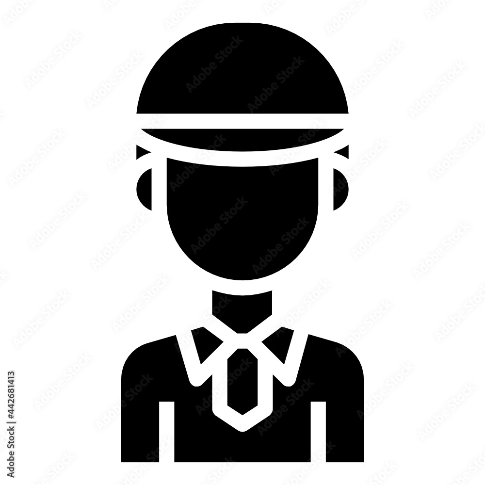 Golf Elements_Golfer glyph icon,linear,outline,graphic,illustration Golf Elements_Golfer glyph icon,linear,outline,graphic,illustration